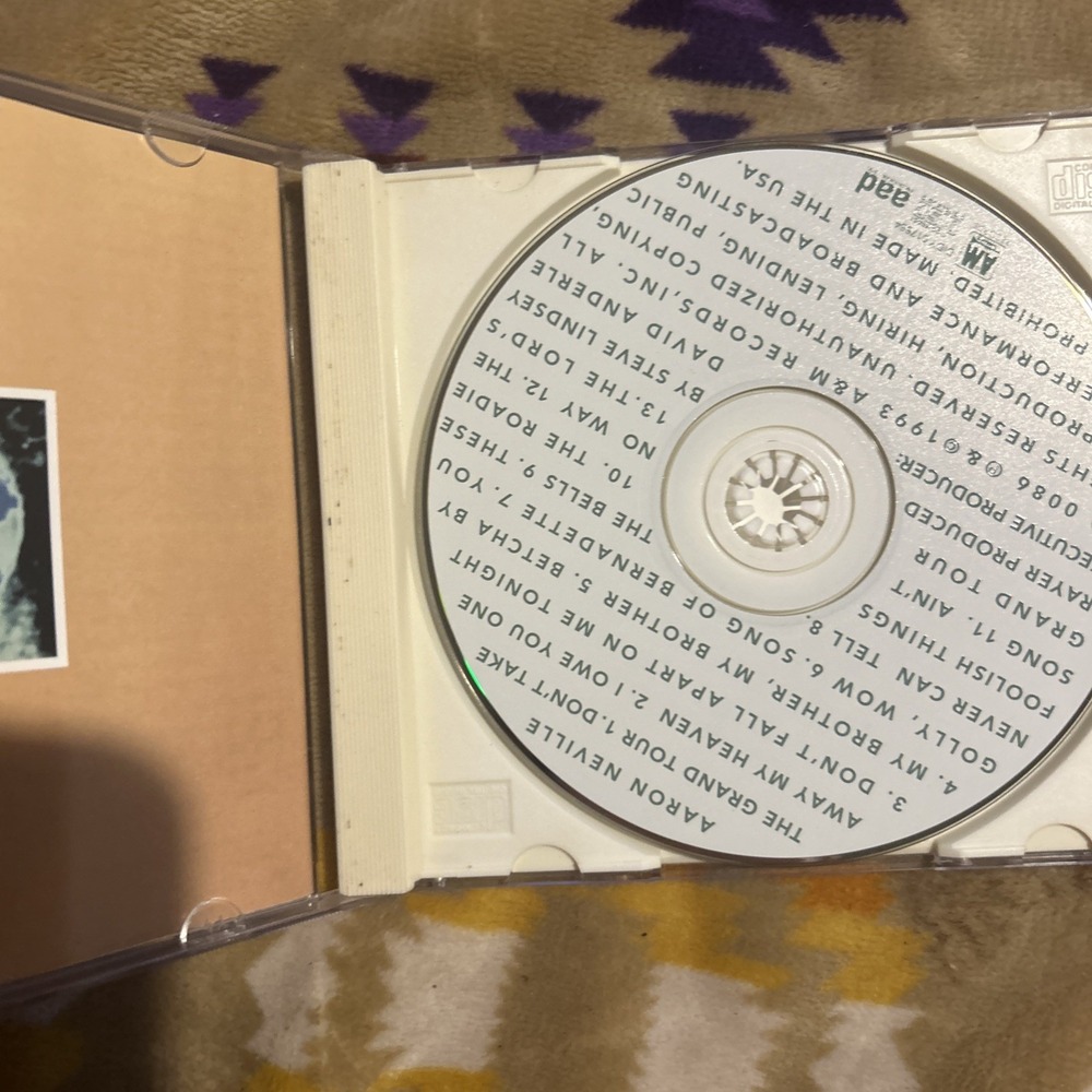 Grand Tour by Aaron Neville CD - Picture 2 of 3
